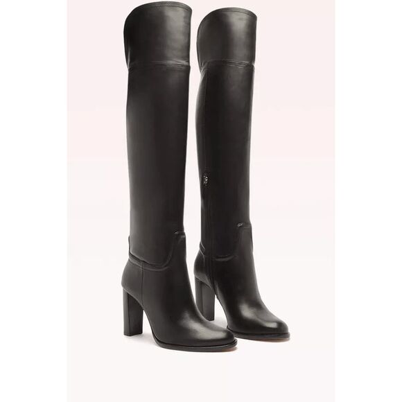 Alexandre Birman Lauren Over The Knee 90 Boot Black EU39/US9 $995 - Picture 1 of 14